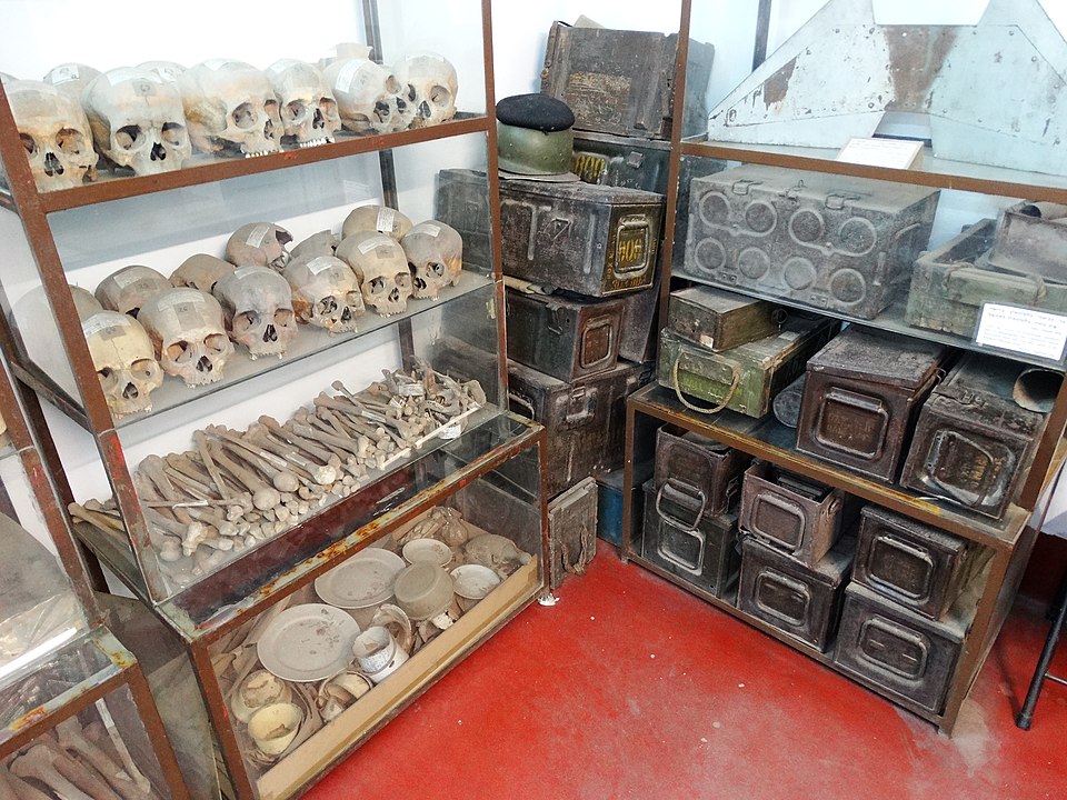 Exhibition at the Liberation War Museum in Dhaka.