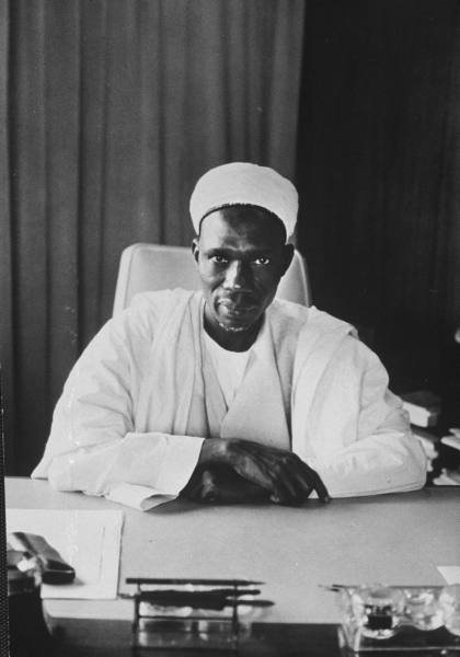 Sir Tafawa Balewa, Nigeria's first democratically elected Prime Minister.