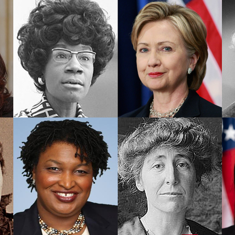 Eight women in US politics 